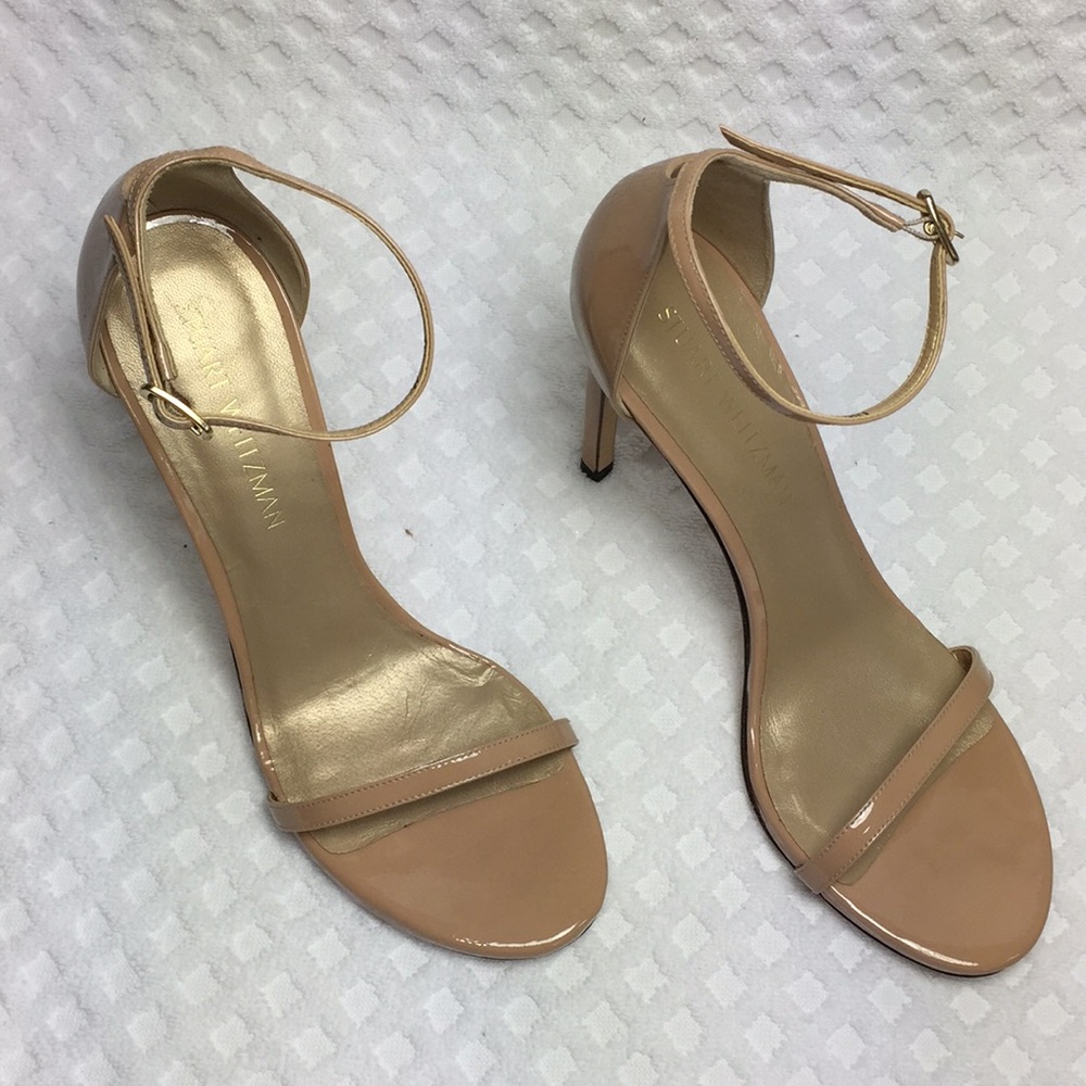 Stuart Weitzman Nudist Sandals Size 9.5